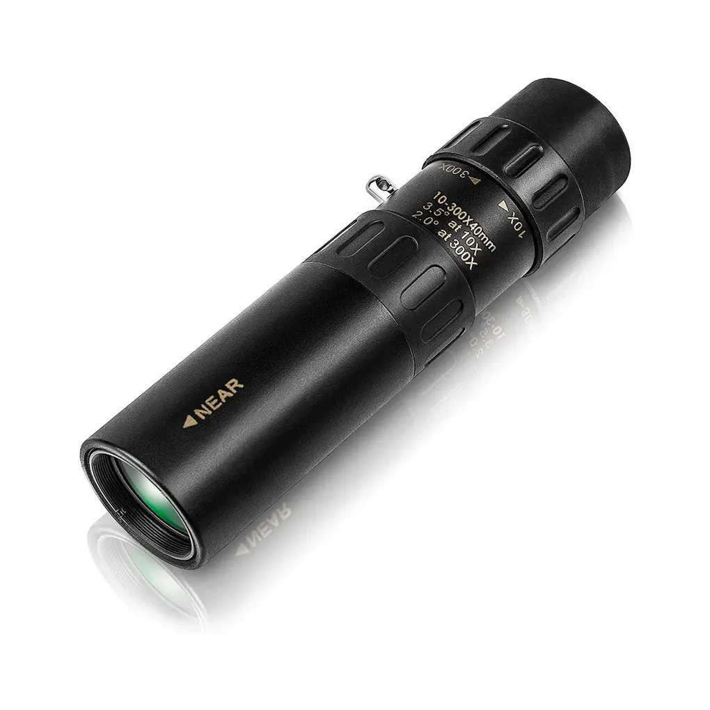 

Metal Monocular Professional 10X-300X FMC Filming Zoomable Moistureproof Outside Hunting Camping Hiking Telescope