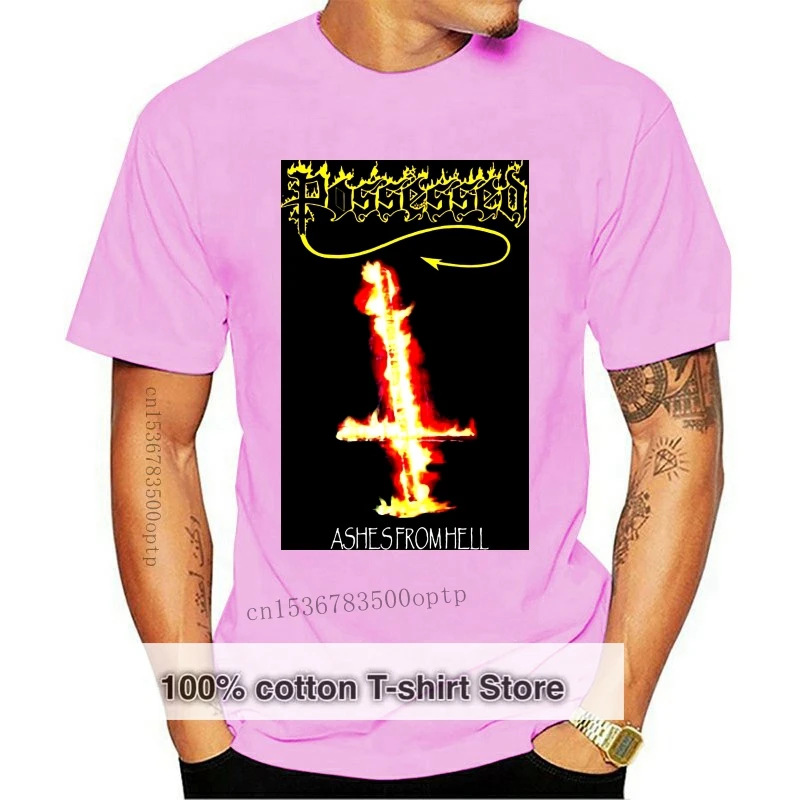 

Черная металлическая футболка с изображением зола из Хелла, все размеры