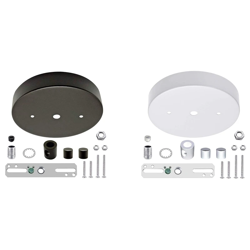 

SEWS-Ceiling Lighting Canopy Kit Pendant Light Plate Cover With All Mounting Hardware For Chandelier Or Pendant Light