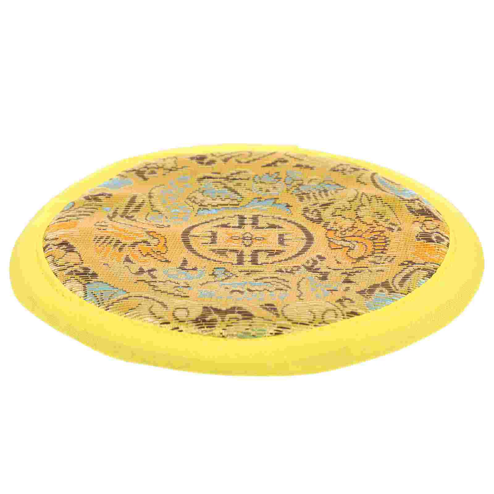 

Sound Bowl Cushion Yoga Pillow Cloth Mat Accessories Singing Cushions Pads Cotton Buddhism Products Momo steamer nepal