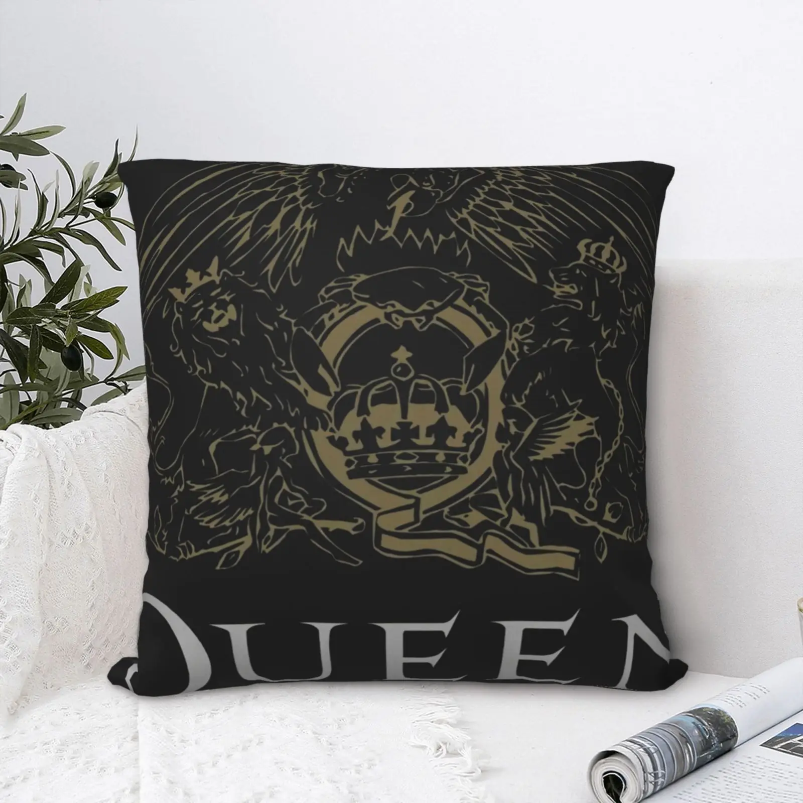 

Наволочка для подушки Queen Crest Band в богемном стиле, декоративный чехол для подушки в стиле аниме, роскошный декоративный чехол для дивана, вин...