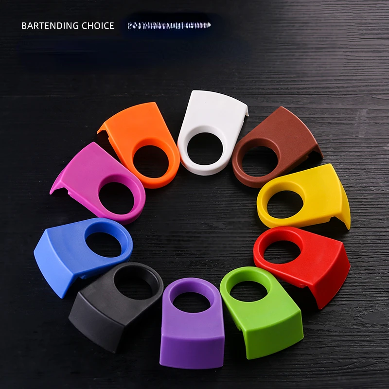 

10pcs Creative Buckle Beer Buckle Cocktail Cup Mouth Buckle Plastic Bartender Beer Buckle Ktv Bar Wine Bottle