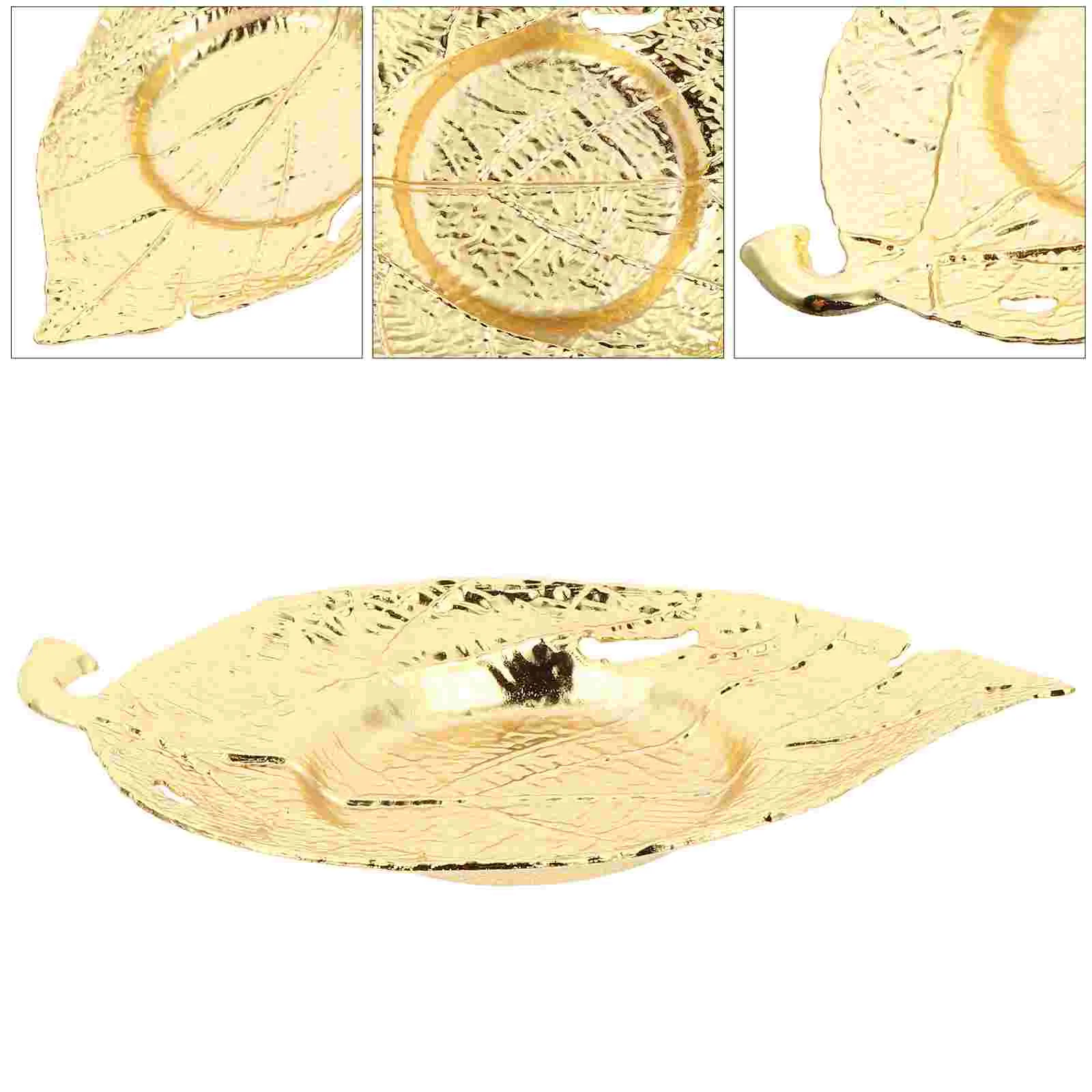 

Coasters Gold Coastercup Table Mat Coffee Drinks Kitchen Metal Beer Leaf Decor Metallic