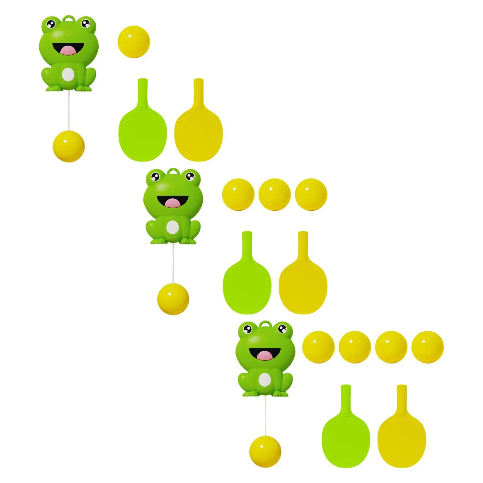 Подвесная лягушка набор тренажеров для настольного тенниса интерактивная