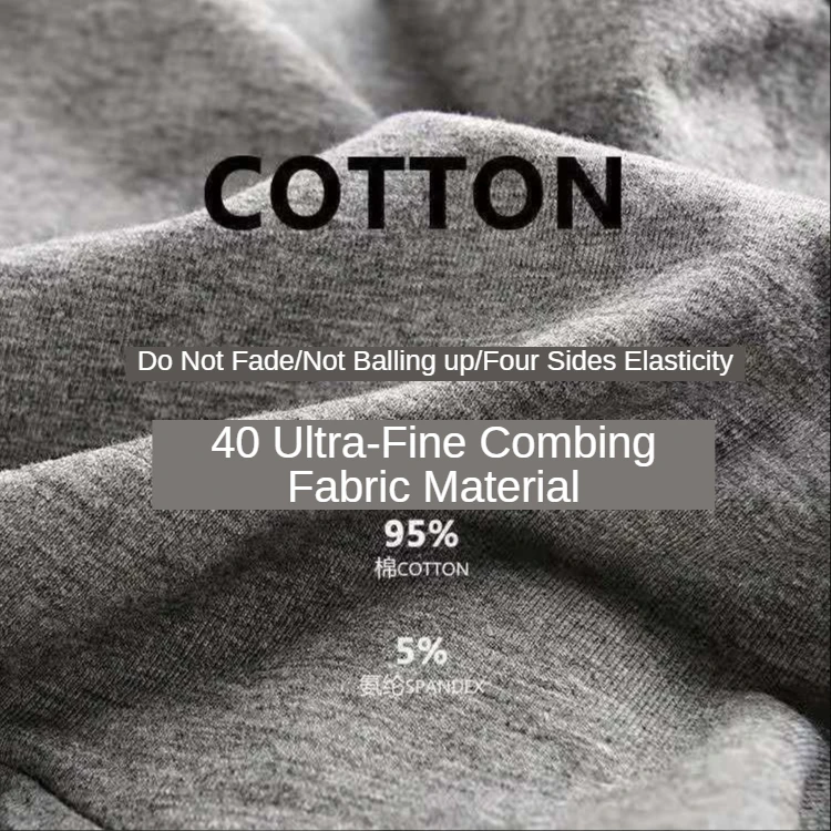 Men's Pure Cotton Bullet Separation Long Pants Bottoming Slim Warm Thin Trousers Sex Delay Panties Warm Long Trousers Home Use