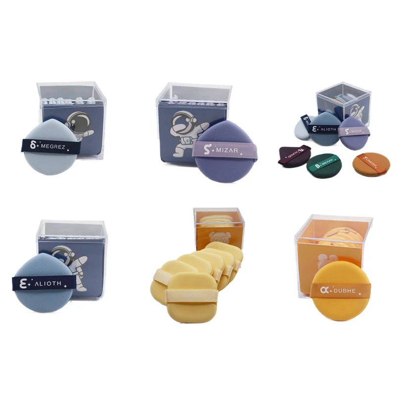 6pcs/set Makeup Puff Set Make-up for women Cosmetics sponge 