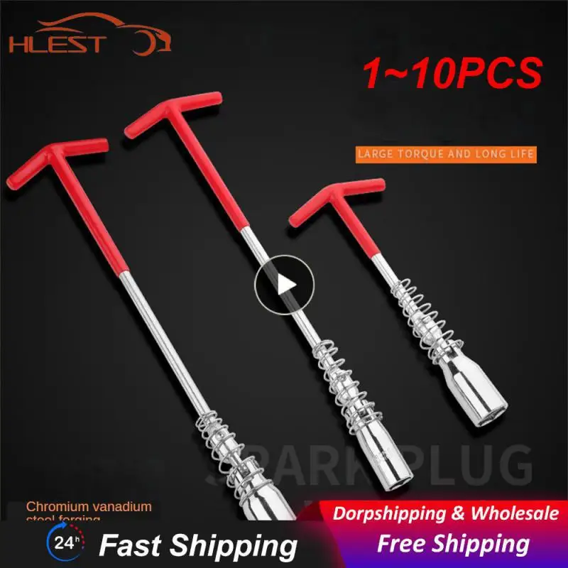 

1 ~ 10 шт. универсальный инструмент для удаления свечи зажигания 14 мм 16 мм 21 мм гаечный ключ для удаления свечи зажигания на 360 градусов инструмент для розетки