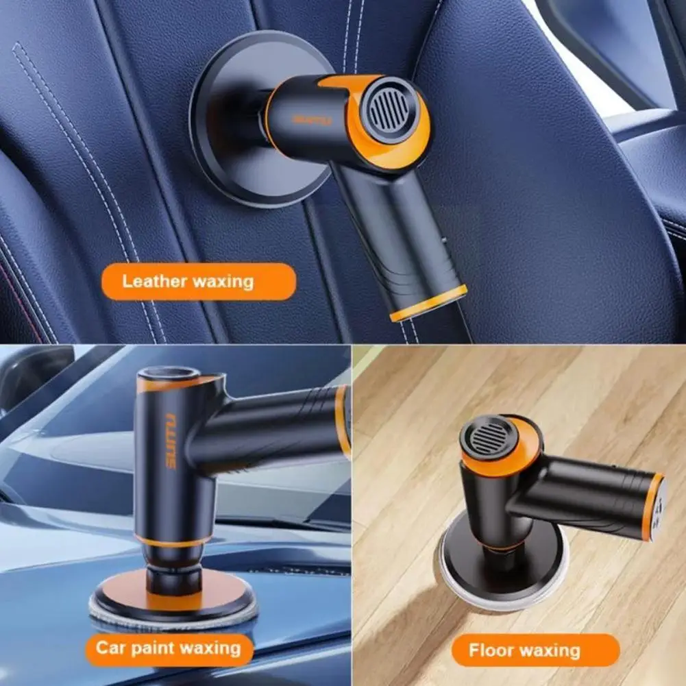 

Car Polishing Machine Electric Wireless Polisher 1800rpm Adjustable Accessories Waxing Tool Auto Speed Y3l2