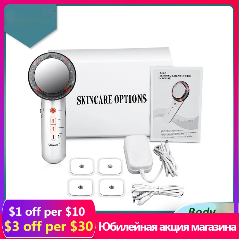 

Ultrasonic Cavitation Infrared EMS Facial Body Slimming Massager Beauty Machine Weight Loss Lipo Anti Cellulite Fat Burner 45