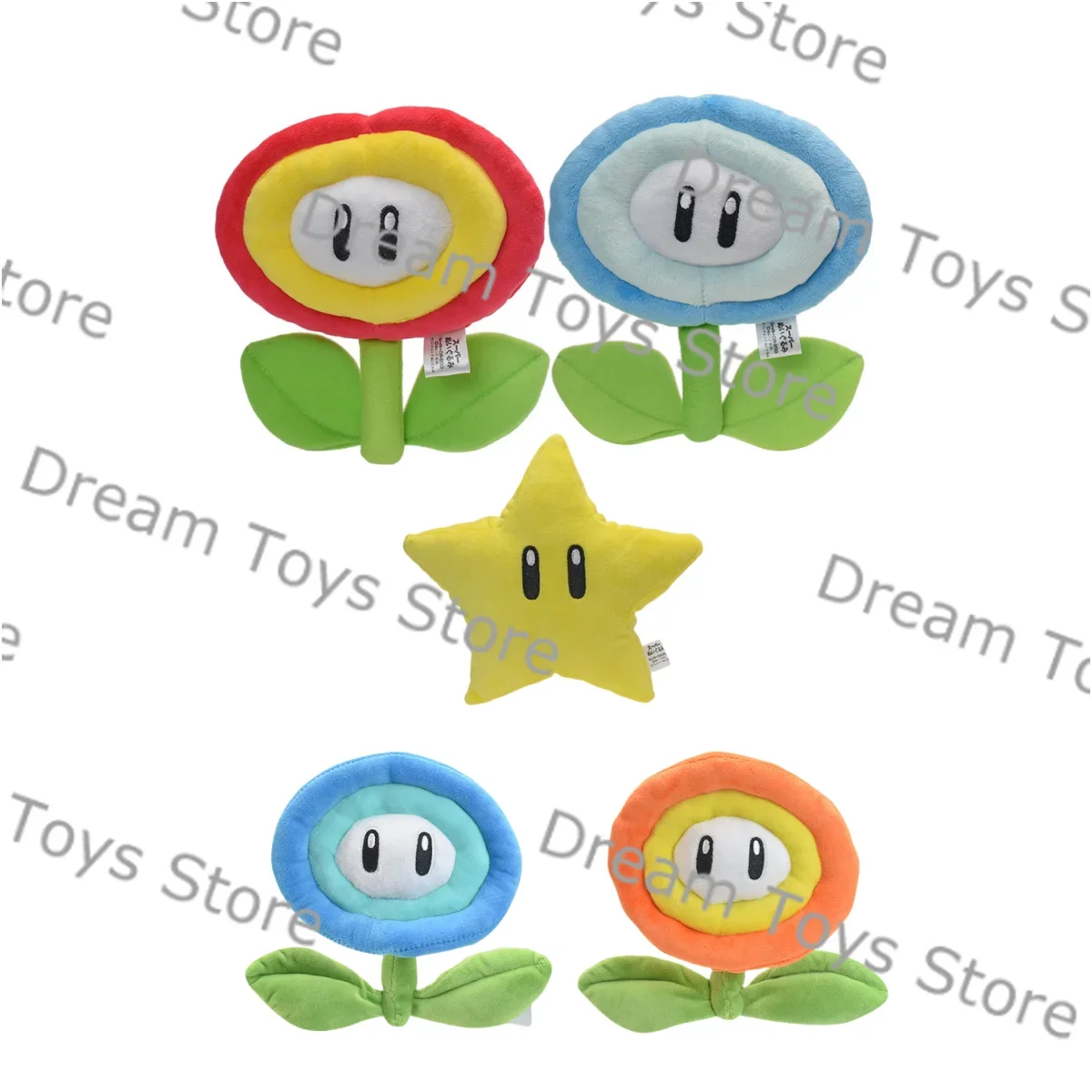 5 стилей игры Марио реквизит Плюшевые игрушки пиранха растения Lce огонь Подсолнух