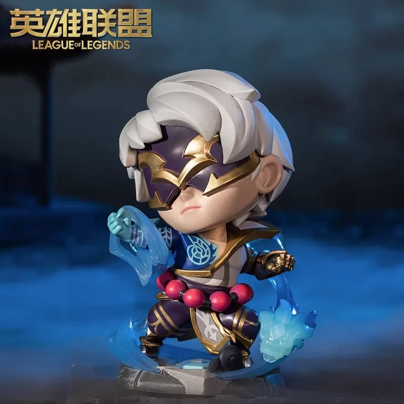 

12.2cm League Of Legends Lol Anime Game Figurine The Blind Monk Lee Sin Action Figure Freeshipping Kawaii Birthday Baby Toys
