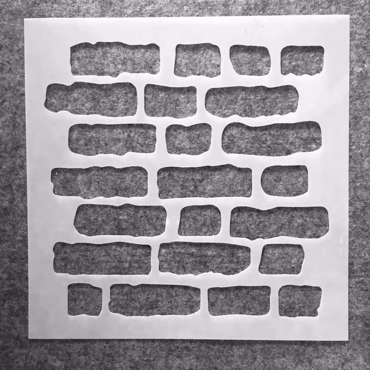 

30*30cm Bricks Wall DIY Layering Stencils Painting Scrapbook Coloring Embossing Album Decorative Template