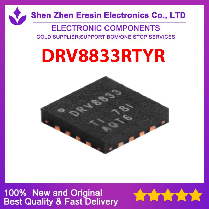Микросхема DRV8833RTYR QFN16