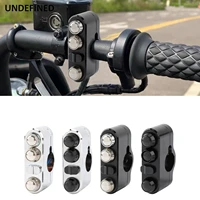 motorcycle 125mm cnc handlebar control switch for harley touring road king softail fatboy dyna sporster 883 without harness 1pc