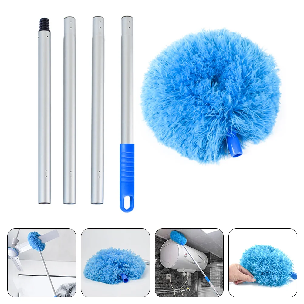 

Duster Cobweb Extension Brushpoledusting Head Cleaning Remover Poles Extended Wall Spiderweb