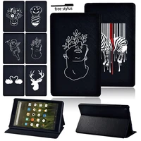tablet case for amazon hd 10 plus 11th 2021 fire hd 8 plusfire 7579th gen hd10579th gen stand protective shellstylus