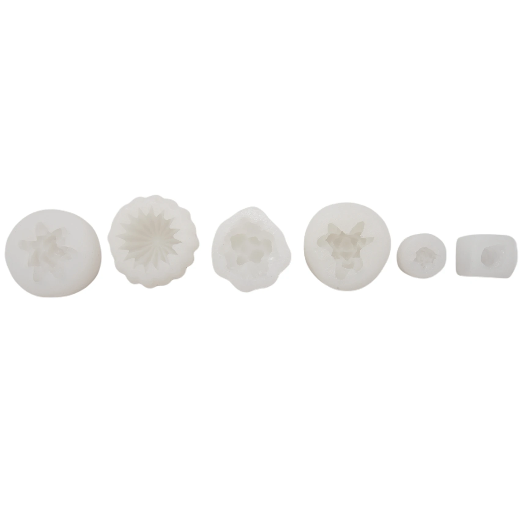 

6 Pack Candle Silicone Molds,Succulent Cactus Plants Resin Casting Mold for Handmade Candle,Epoxy Resin,Polymer Clay,Wax