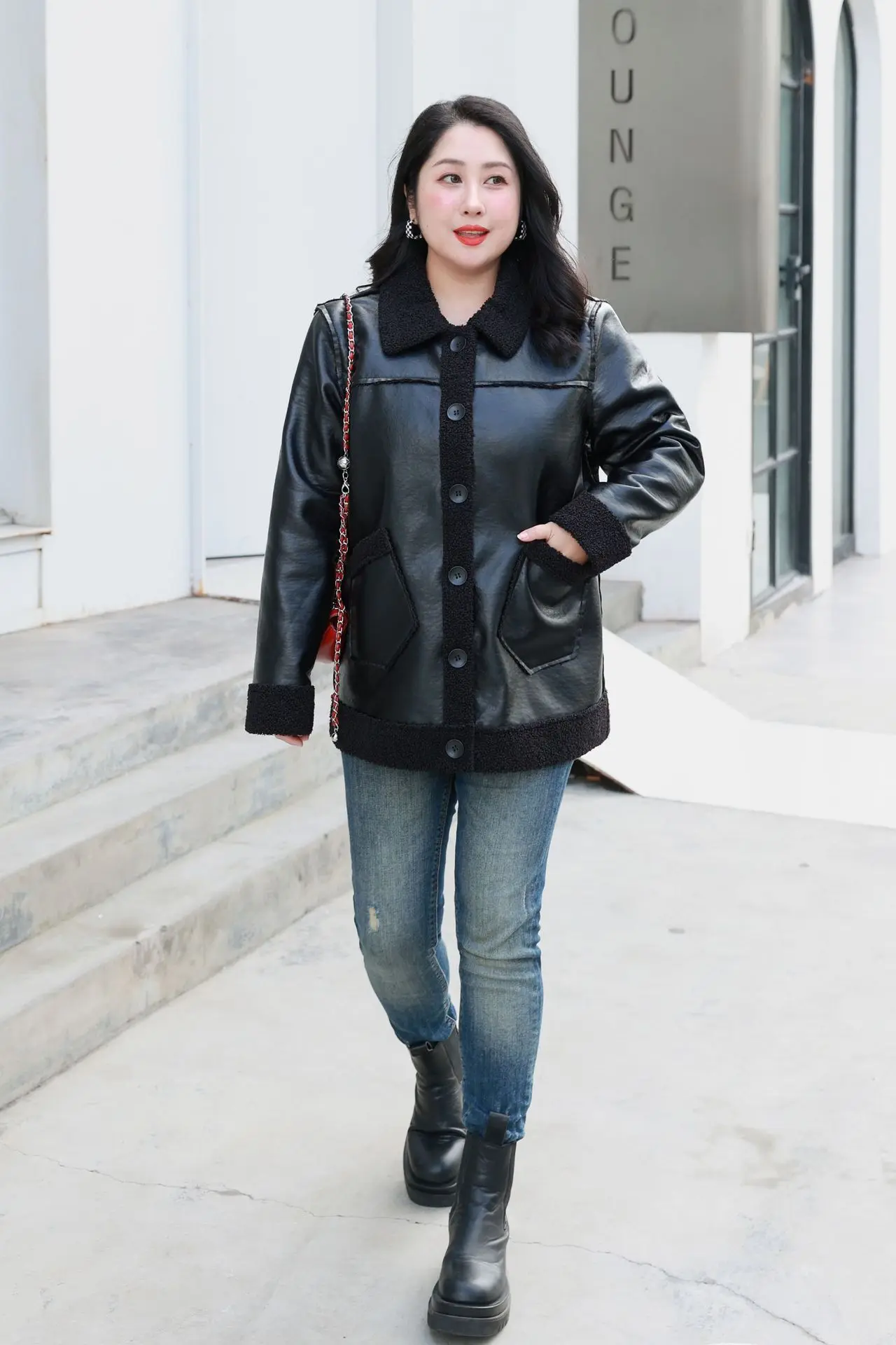 Рисунок 3 - Новинка 2022, женский зимний зернистый Топ для женщин