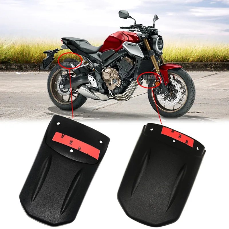 

For Honda CB650R CBR650R CB 650R CBR 650R CB650 R 2019 2020 2021 Motorcycle Front&Rear Mudguard Fender Rear Extender Extension