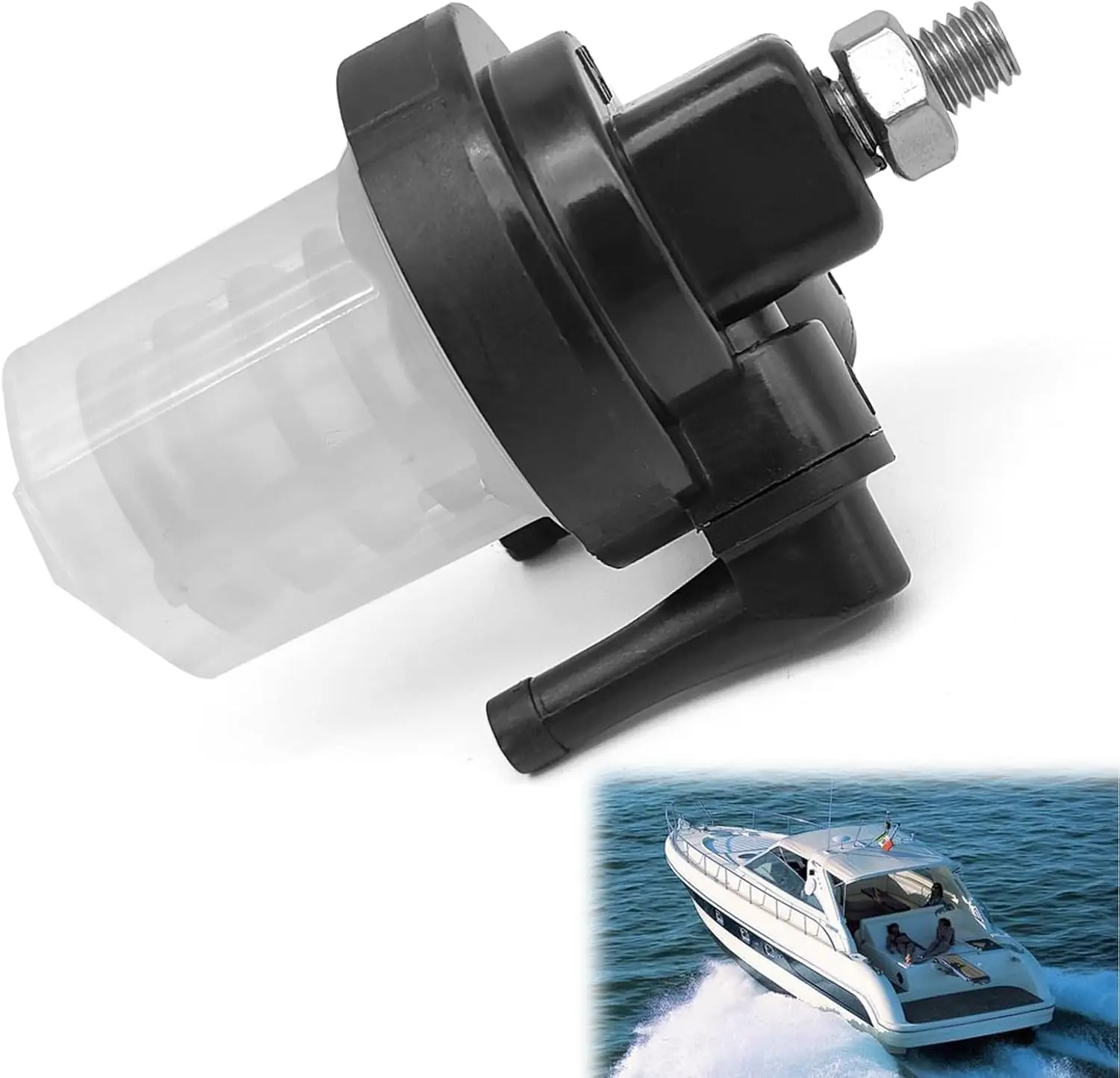 Топливный фильтр 61N-24560-00-00 подходит для Yamaha 2T 5-90HP или 4T F9.9-F50 61N-24560-01 61N-24560