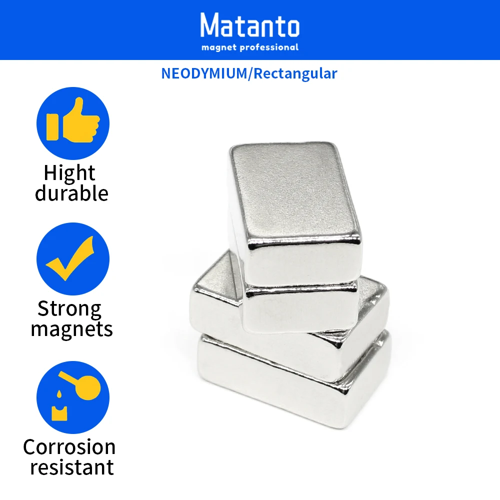 

2/5/10/20/30/50PCS 15x10x5 Block Rare Earth Magnet 15X10 Rectangular Neodymium Magnet 15x10x5mm Permanent NdFeB Magnets 15*10*5