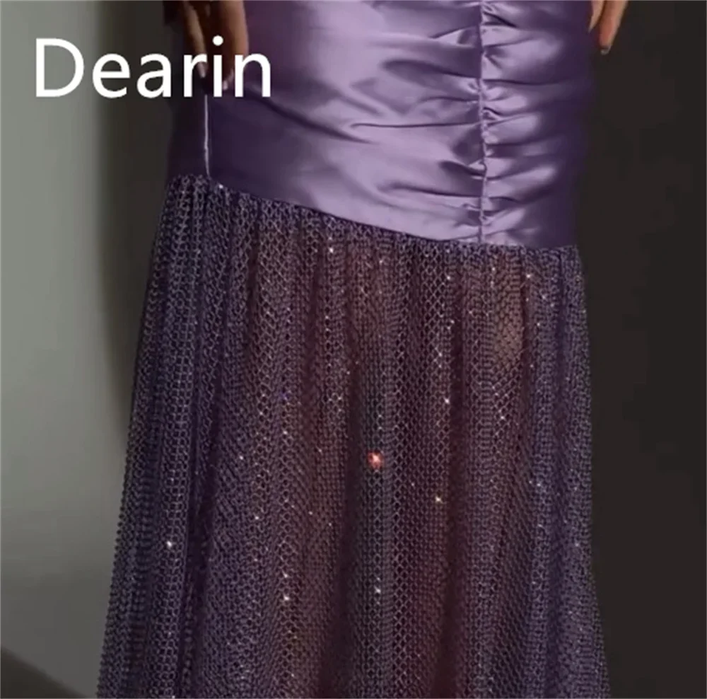 Дериан Холтер Русалка Длина до пола Юбки Драпированные обнимающие платья на