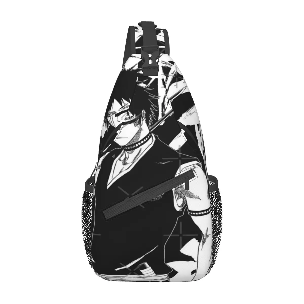 

Крутая нагрудная сумка с рисунком аниме в стиле манга, Современная дорожная нагрудная сумка из полиэстера, настраиваемая
