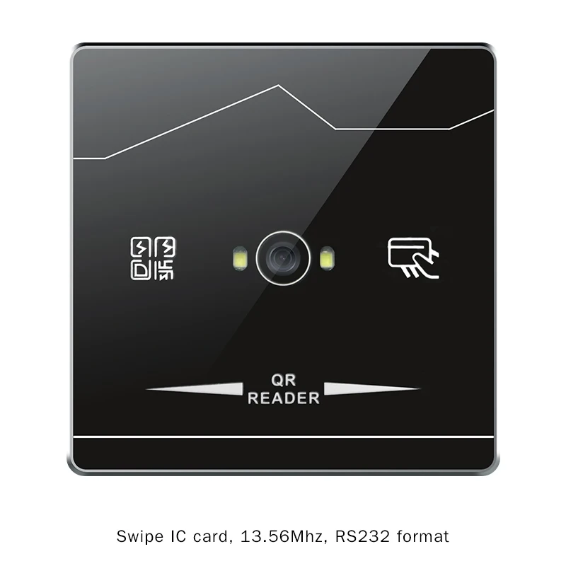

RFID-считыватель QR-кода NFC, переключатель карт контроля доступа IC, ультратонкий, 8 мм, Wiegand/RS485/RS232/USB/UART TTL для безопасности офиса/ворот