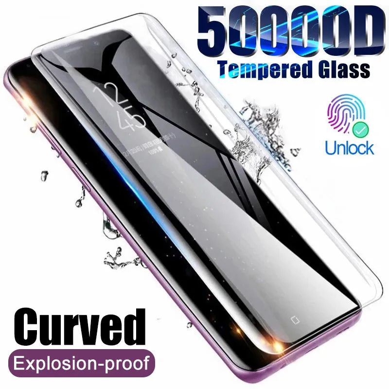 

For Oneplus 10 ACE Pro Screen Protector Nano Liquid UV Glue Tempered Glass Film 8 7T 7 8Pro 9Pro 10Pro 9 9R 9RT Protective Film