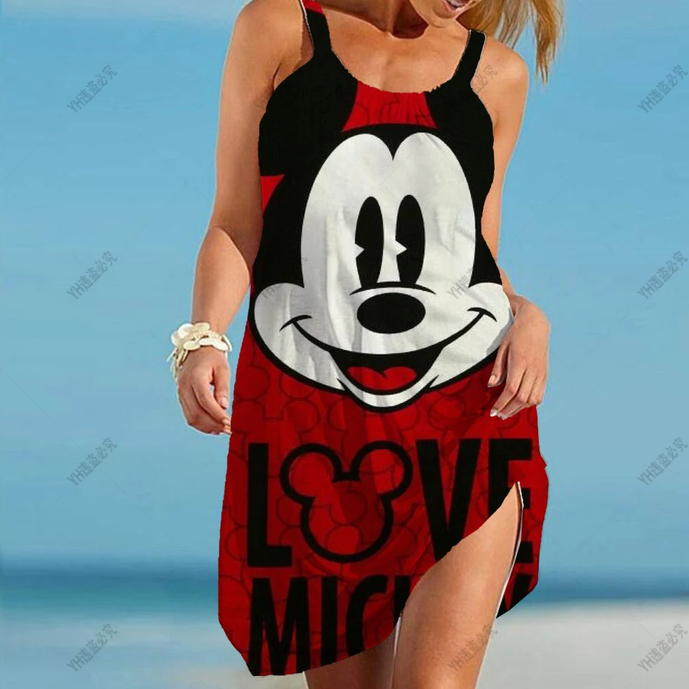 Женское богемное винтажное пляжное платье летнее привлекательное праздничное с