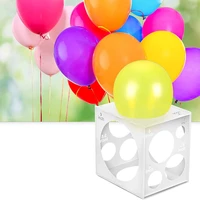 balloon sizer box measurement tool for decoration column balloons stand plastic white