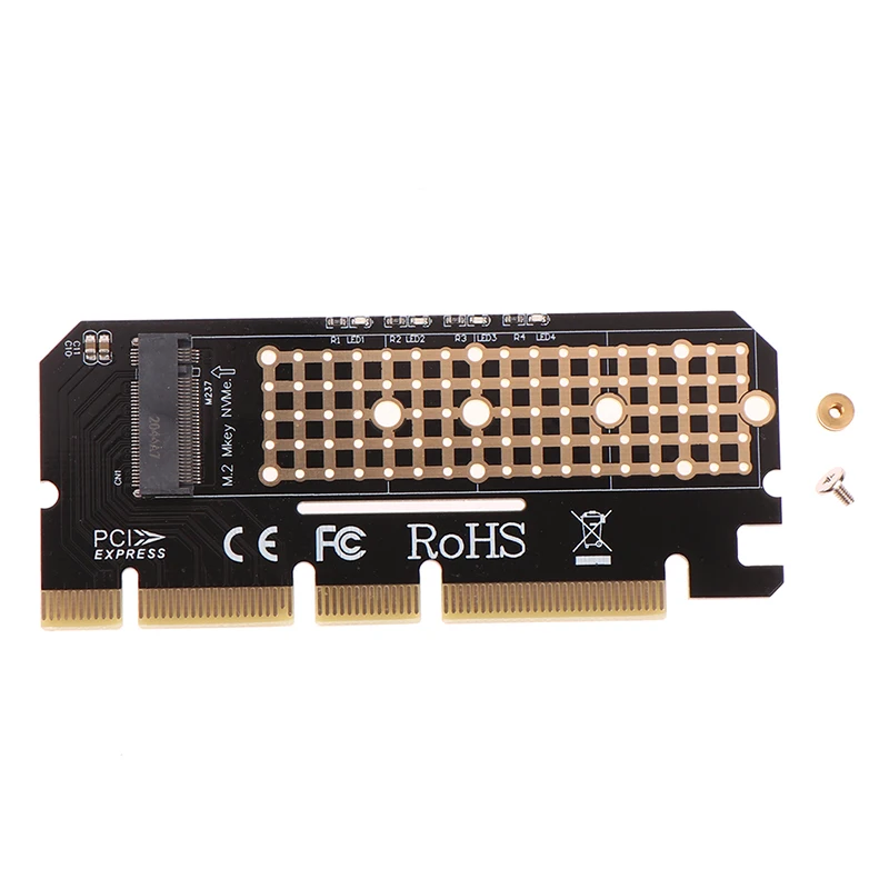 

Плата расширения PCIE NVME M.2 M Key Type M.2 SSD к PCIE16X