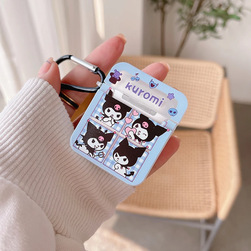 Чехол для наушников Hello Kitty Kuromi милый мягкий чехол с японским мультяшным рисунком