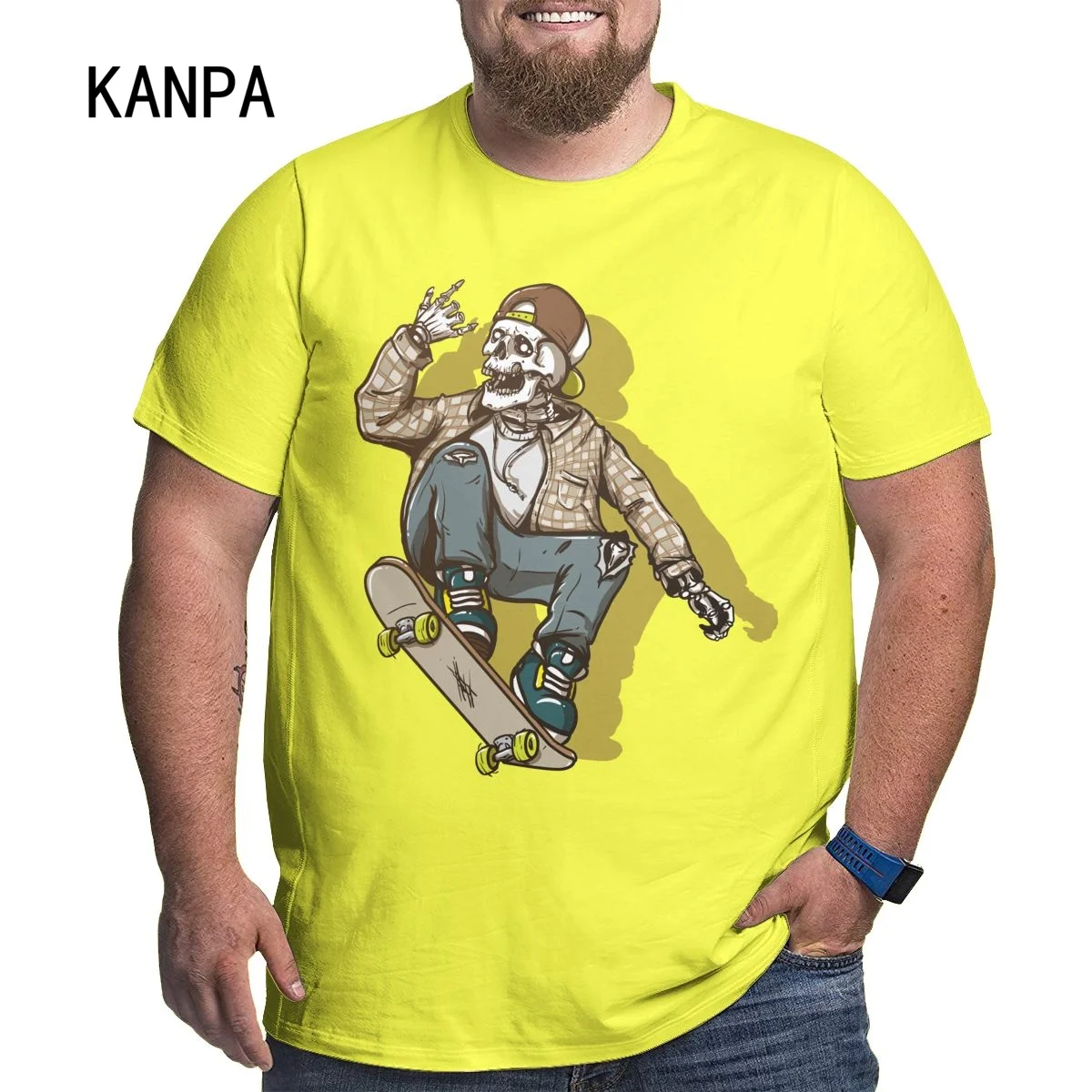 

Skate Skull 3D Print T-Shirt for Men Loose Casual T Shirt Oversized Summer Round Neck Fashion Tshirt Harajuku Streetwear 6xl
