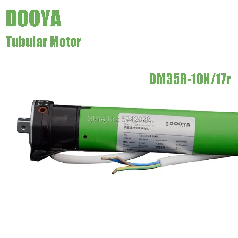

Brand New Dooya Smart Home DM35R-10N/17r Tubular Motor for Electric Roller Blinds Suitable for 50mm Tube 220V Smart Home System