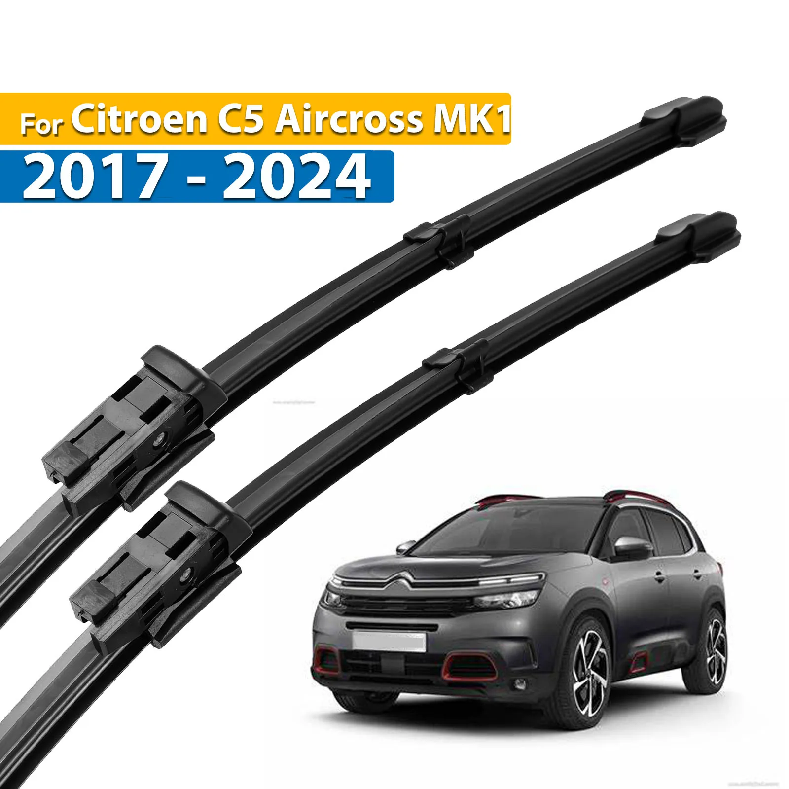 

Передние щетки стеклоочистителя Erick's LHD для Citroen C5 Aircross C5Aircross 2017-2024, щетки для лобового стекла 28 "+ 16"