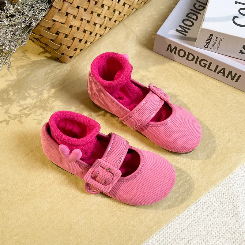 

New Girls Baby Leather Shoes Children Flats Toddler Spring Autumn Performance Party Leather Shoes Kids Comfortable Soft Sole 2A