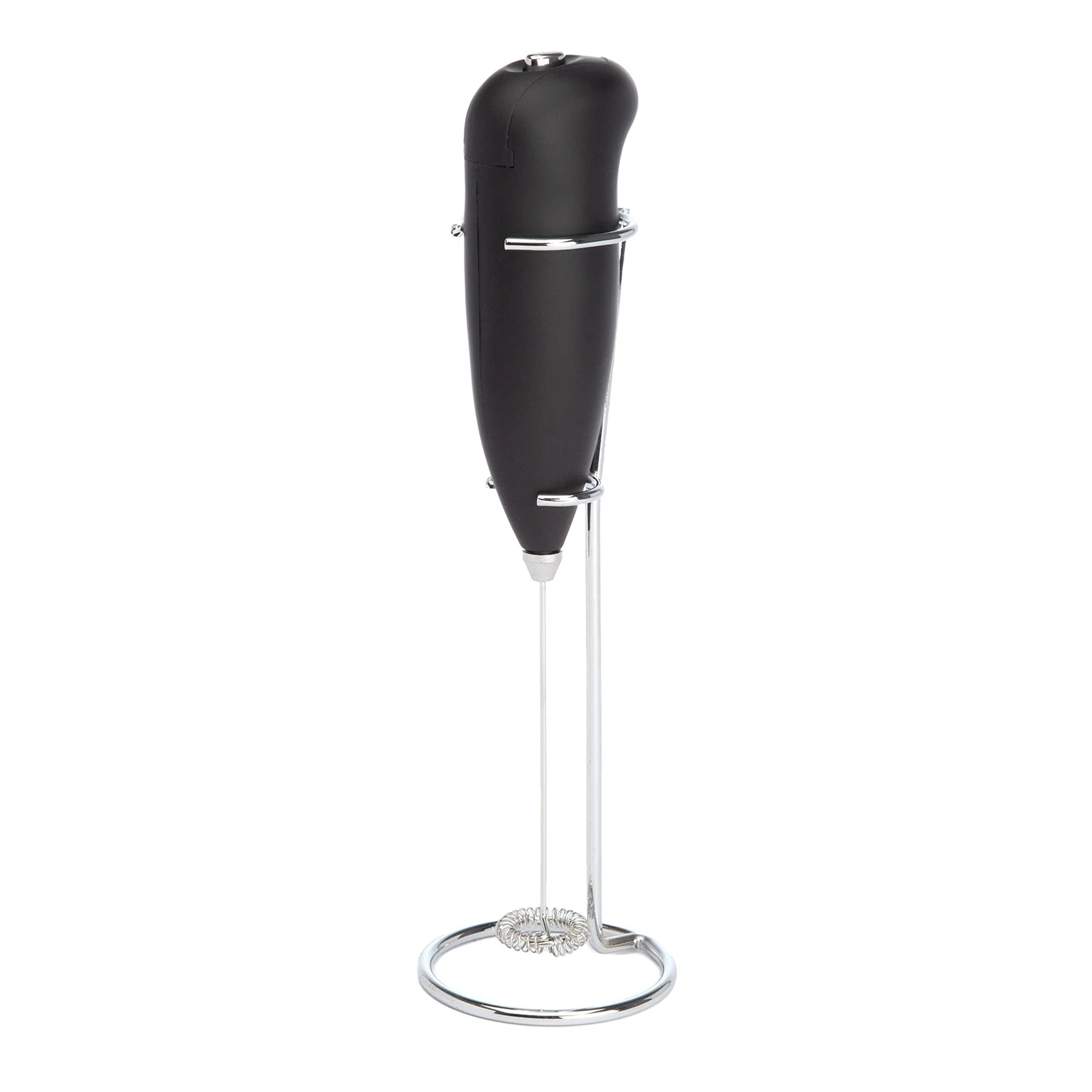Milk Frother with Stand Handheld Whisk Drink Foamer Mini Ble