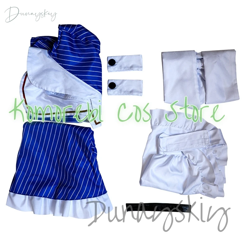 MiIIiiikuku костюмы для косплея аниме униформа моряка женское полосатое платье
