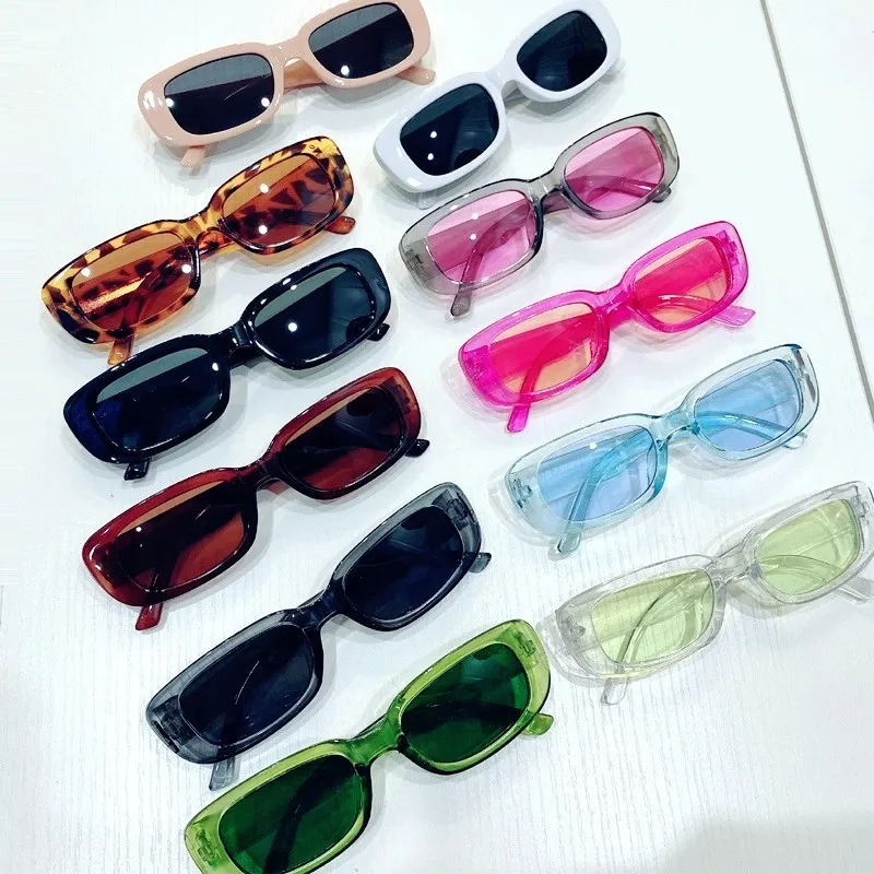 

Luxury Vintage Sunglasse Women Rectangle Glasses Women/Men Square Retro Eyeglasses Women Luxury Brand Gafas De Sol Hombre uv400