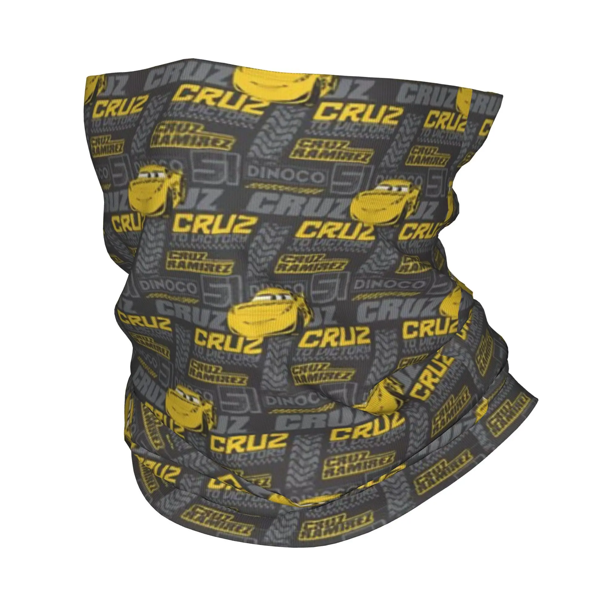 Зимняя повязка на голову с молнией McQueen Cruz Ramirez теплая для женщин и мужчин