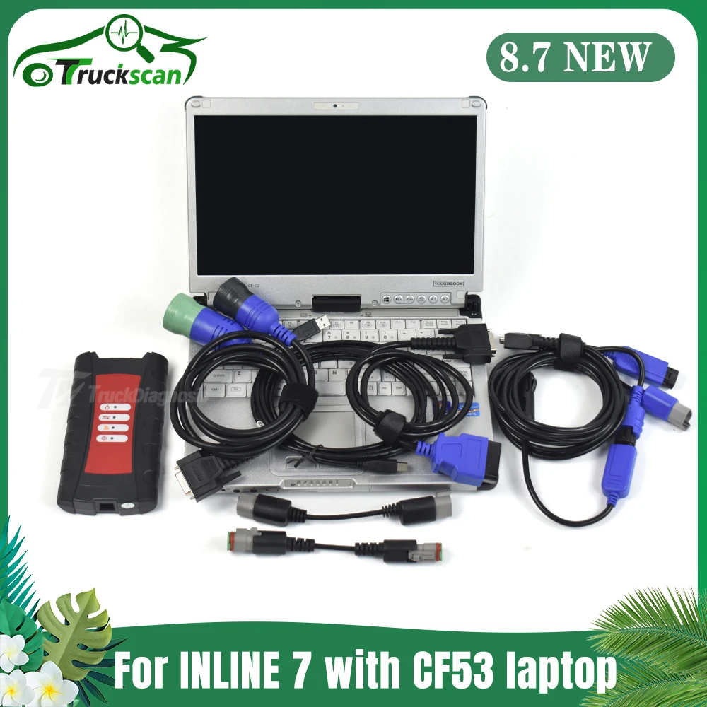 

Full Set T420 Laptop+Diesel engine Inline7 Data Link Adapter + insite 8.7 pro+Incall software diesel truck diagnostic scanners
