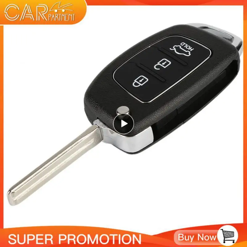 

1~8PCS Dandkey 3 Buttons Flip Remote Car Key Case For Hyundai Solaris Verna ELANTRA Santa Fe i10 i20 i30 i35 i40 IX35 IX45 Key