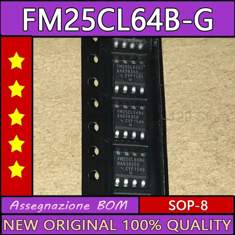 

2 шт./лот FM25CL64, FM25CL64BG, FM25CL64B-G, SOP-8