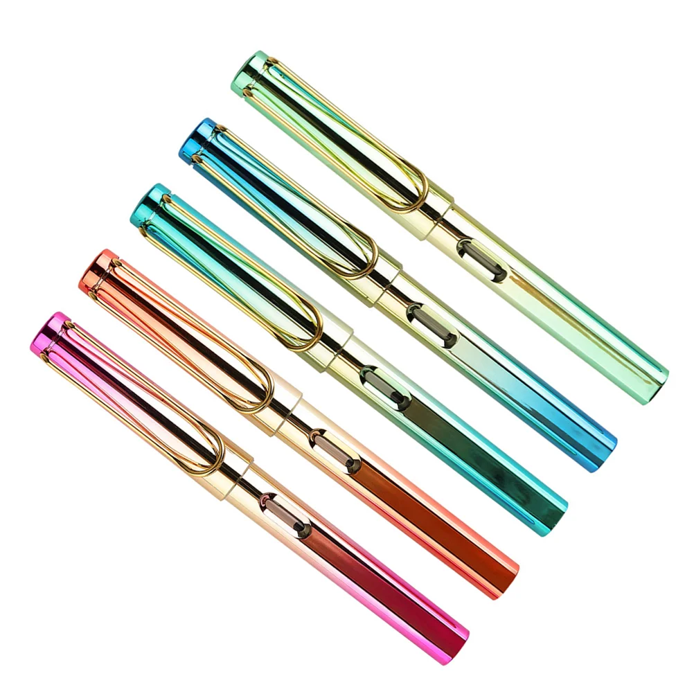 

Pen Office Stationery Ink Cartridges Writing Staff Durable Useful Without Disposable Fountain Pens