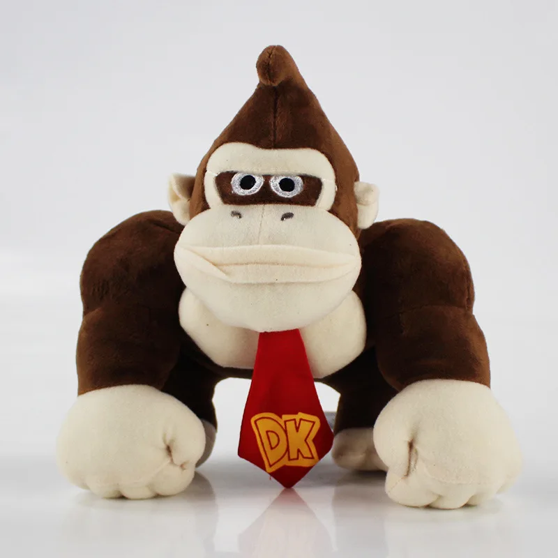 

9.5" 25CM Donkey Kings Kong Monkey Luma Bro Stuffed Kids Anime Plush Doll Toys