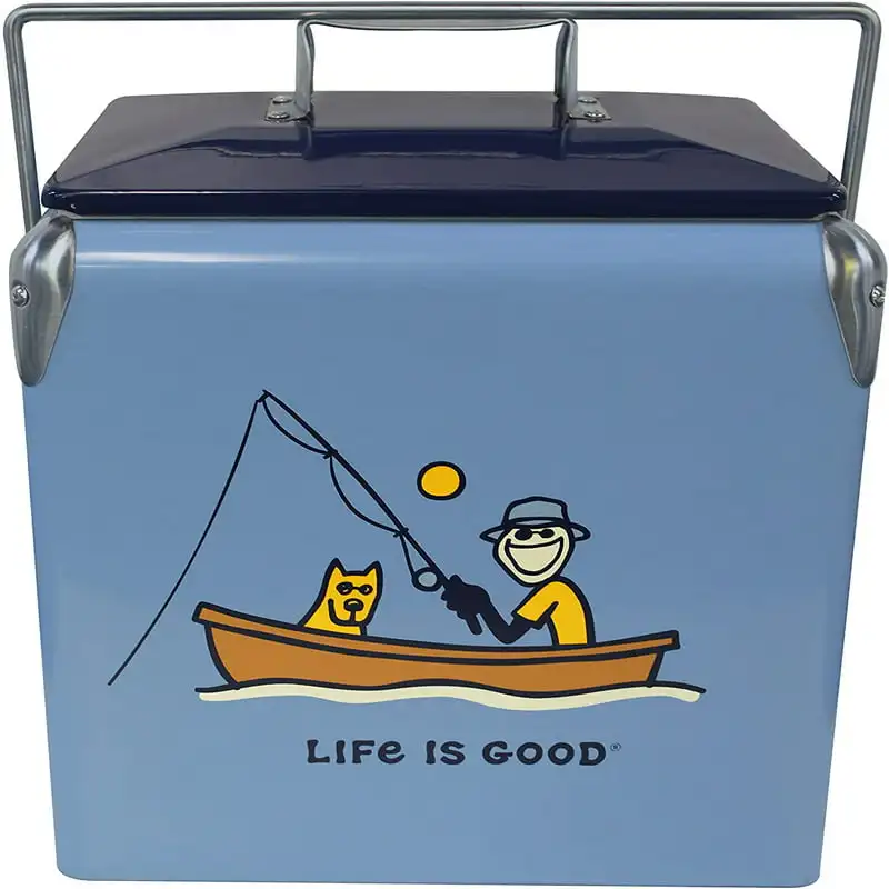 

Life is Blue Jake Fishing Cooler