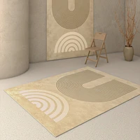 japanese simple warm color style carpet living room large area carpet bedroom home decoration coffee table non slip mat