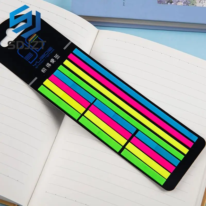 

320Pcs/set Note Stationery Children Gifts Stationery Reading Color Stickers Transparent Fluorescent Index Tabs Flags Sticky