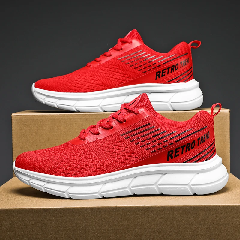 Sneakers Shoes for Men Fashion Casual Walking Running Shoes High-quality Breathable Outdoor Sports Male Footwear Soft Sole 39-46